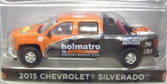 画像: 2016 GREENLIGHT HOBBY EXCLUSIVE"HOLMATRO" 【2015 CHEVROLET SILVERADO】 ORANGE-BLACK/RR