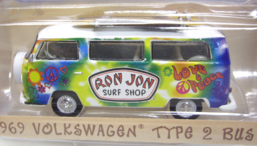 画像: 2016 GREENLIGHT "RON JON SURF SHOP" PROMO 【1969 VOLKSWAGEN TYPE 2 BUS】 WHITE/RR