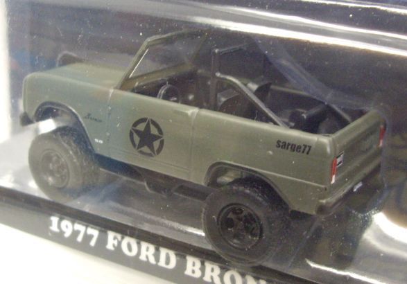 画像: 2016 GREENLIGHT HOBBY EXCLUSIVE 【1977 FORD BRONCO】 DK.OLIVE/RR