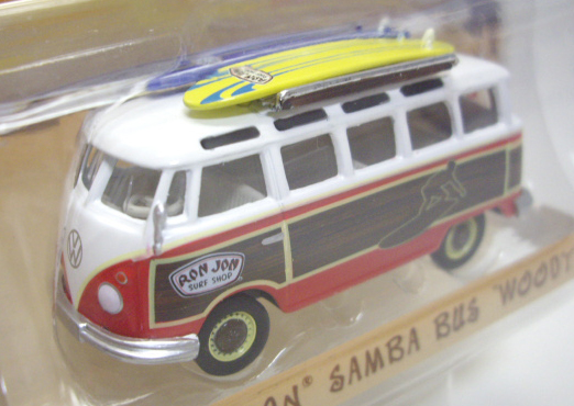 画像: 2016 GREENLIGHT "RON JON SURF SHOP" STORE EXCLUSIVE 【VOLKSWAGEN SAMBA BUS "WOODY"】 WHITE-RED/RR