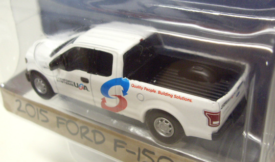 画像: 2016 GREENLIGHT BLUE COLLAR COLLECTION S1 【2015 FORD F-150 XL】 WHITE/RR