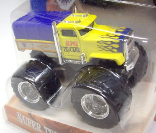 画像: 2004 MONSTER JAM 【SUPER TRUCKER】 YELLOW-BLUE