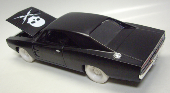 画像: 1/24  JOHNNY LIGHTNING - SPECIAL EDITION "ERTL COLLECTIBLES" 【"DEATH PROOF" 1969 DODGE CHARGER】 BLACK/RR (WHITE LIGHTNING)