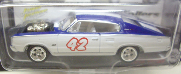 画像: 2016 JOHNNY LIGHTNING - STREET FREAKS S2 【1966 DODGE CHARGER】 WHITE-BLUE (THE SPOILERS)