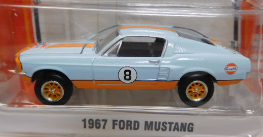 画像: 2016 GREENLIGHT GL MUSCLE S16 【1967 FORD MUSTANG (GULF)】 LT.BLUE/RR