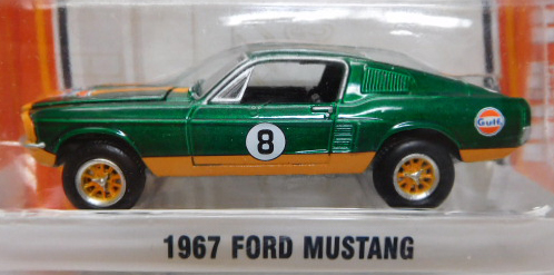 画像: 2016 GREENLIGHT GL MUSCLE S16 【1967 FORD MUSTANG (GULF)】 MET.GREEN/RR (GREEN MACHINE)