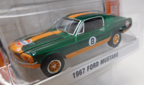 画像: 2016 GREENLIGHT GL MUSCLE S16 【1967 FORD MUSTANG (GULF)】 MET.GREEN/RR (GREEN MACHINE)