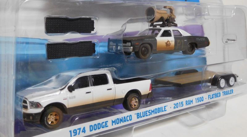 画像: 2016 GREENLIGHT HOLLYWOOD HITCH & TOW S1【THE BLUES BROTHERS】 1974 DODGE MONACO "BLUESMOBILE"/2015 RAM 1500/FLATBED TRAILER