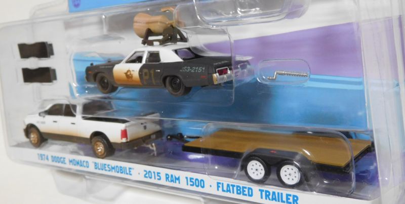 画像: 2016 GREENLIGHT HOLLYWOOD HITCH & TOW S1【THE BLUES BROTHERS】 1974 DODGE MONACO "BLUESMOBILE"/2015 RAM 1500/FLATBED TRAILER