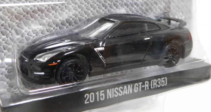 画像: 2015 GREENLIGHT BLACK BANDIT SERIES13 【2015 NISSAN GT-R (R35)】 BLACK/RR