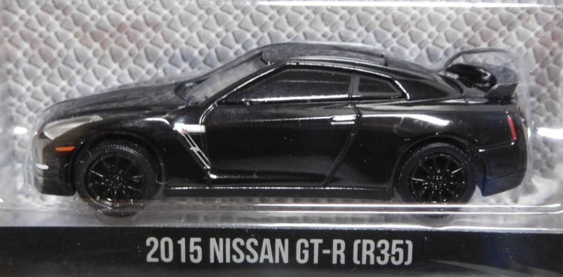 画像: 2015 GREENLIGHT BLACK BANDIT SERIES13 【2015 NISSAN GT-R (R35)】 BLACK/RR