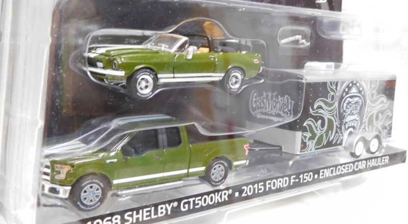 画像: 2016 GREENLIGHT HOLLYWOOD HITCH & TOW S1【GAS MONKEY GARAGE】 1968 SHELBY GT500KR/2015 FORD F-150/ENCLOSED CAR HAULER