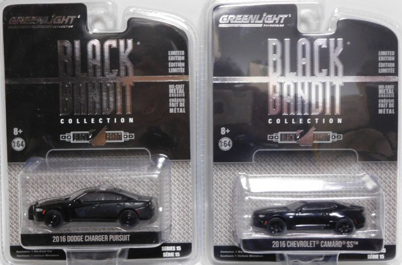 画像: 2016 GREENLIGHT BLACK BANDIT SERIES15 【6種セット】 BLACK/RR