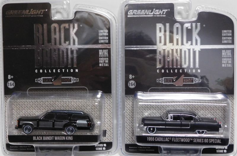 画像: 2016 GREENLIGHT BLACK BANDIT SERIES15 【6種セット】 BLACK/RR