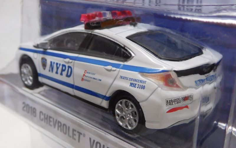 画像: 2016 GREENLIGHT HOT PURSUIT S20 【2016 CHEVROLET VOLT】 WHITE/RR (NEW YORK CITY POLICE DEPARTMENT) 