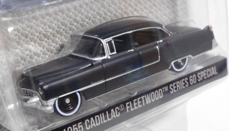 画像: 2016 GREENLIGHT BLACK BANDIT SERIES15 【1955 CADILLAC FLEETWOOD SERIES 60 SPECIAL】 BLACK/RR