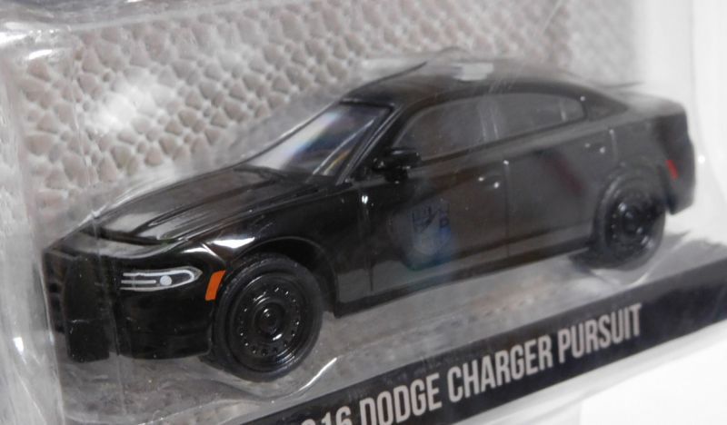 画像: 2016 GREENLIGHT BLACK BANDIT SERIES15 【2016 DODGE CHARGER PURSUIT】 BLACK/RR