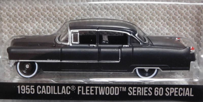 画像: 2016 GREENLIGHT BLACK BANDIT SERIES15 【1955 CADILLAC FLEETWOOD SERIES 60 SPECIAL】 BLACK/RR