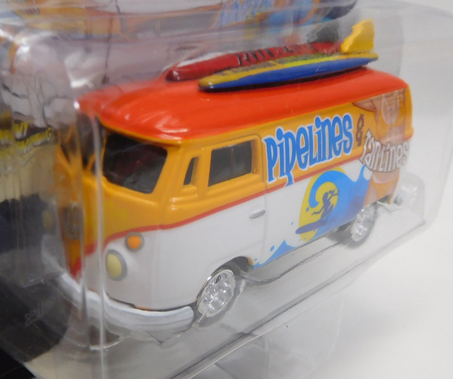 画像: 2016 JOHNNY LIGHTNING - STREET FREAKS S2 【1964 VW TYPE 2 TRANSPORTER】 RED-YELLOW-WHITE (SURF RODS)