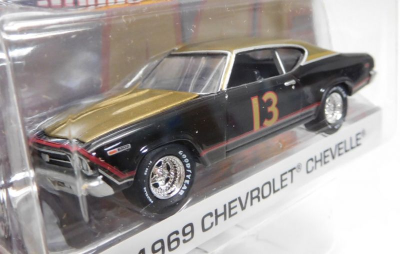 画像: 2016 GREENLIGHT HOLLYWOOD SERIES 15 【1969 CHEVROLET CHEVELLE】 BLACK-GOLD/RR (TALLADEGA NIGHTS) 