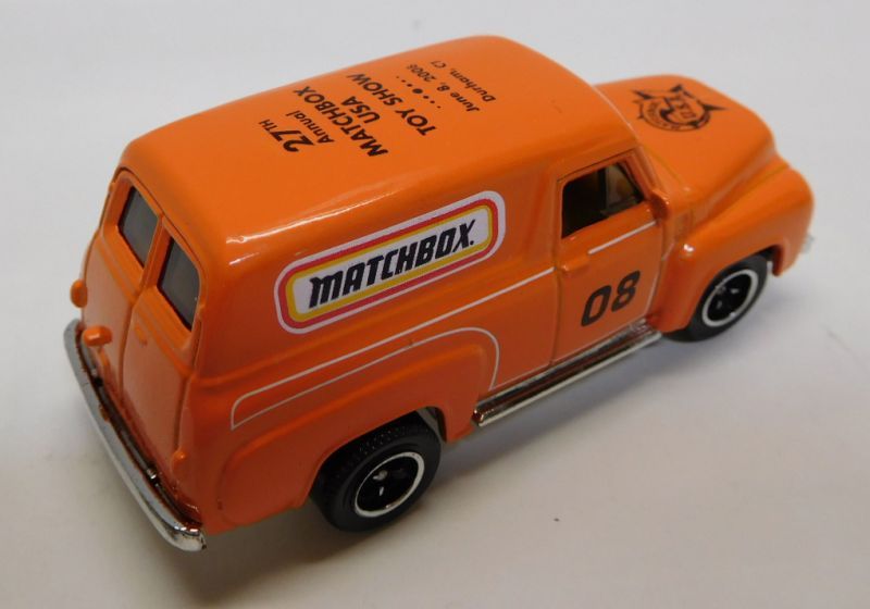 画像: 2008 27th Annual MATCHBOX USA TOY SHOW EXCLUSIVE 【FORD F-100 PANEL DELIVERY】 ORANGE