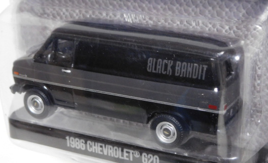 画像: 2017 GREENLIGHT BLACK BANDIT SERIES16 【1986 CHEVROLET G20】 BLACK/RR