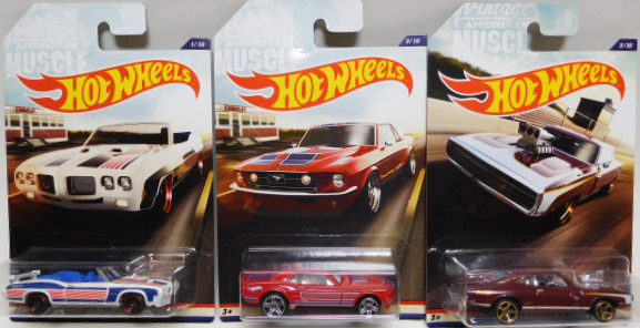 画像: 2017 WALMART EXCLUSIVE - VINTAGE AMERICAN MUSCLE 【10種セット】 