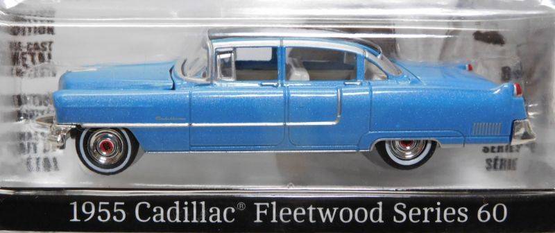 画像: 2017 GREENLIGHT HOLLYWOOD SERIES 16 【1955 CADILLAC FLEETWOOD SERIES 60】 LT.BLUE/RR (ELVIS PRESLEY) 