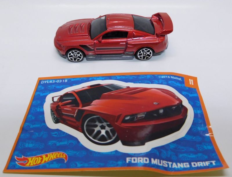 画像: 2017 WALMART EXCLUSIVE MYSTERY S2 【FORD MUSTANG DRIFT】 RED/5Y (予約不可）