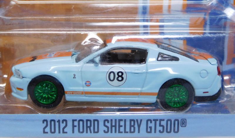 画像: 2017 GREENLIGHT RUNNING ON EMPTY S2 【2012 FORD SHELBY GT500】 LT.BLUE/RR (GULF)(GREEN MACHINE)