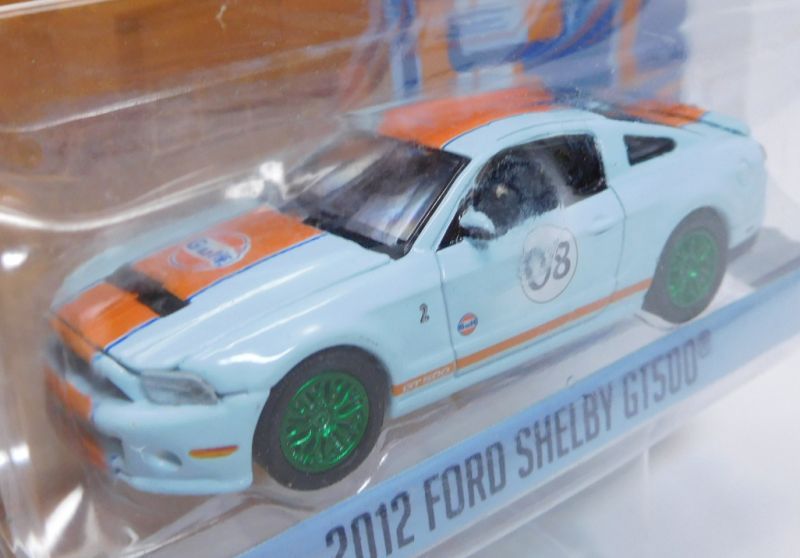 画像: 2017 GREENLIGHT RUNNING ON EMPTY S2 【2012 FORD SHELBY GT500】 LT.BLUE/RR (GULF)(GREEN MACHINE)