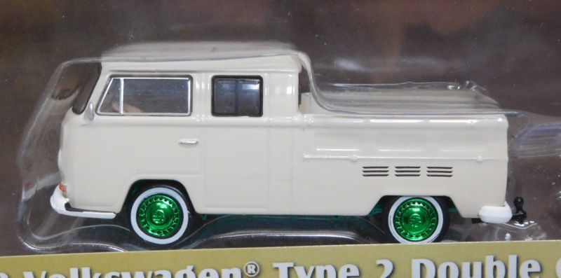 画像: 2017 GREENLIGHT - HITCH & TOW S10 【1968 VOLKSWAGEN TYPE 2 DOUBLE CAB PICKUP AND TEARDROP TRAILER】 CREAM-ORANGE/RR (GREEN MACHINE)