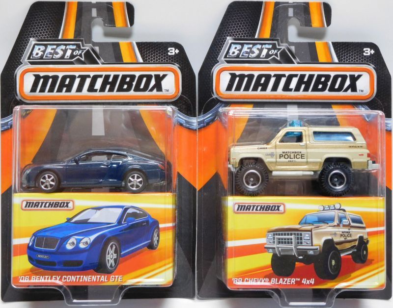 画像: 2017 BEST OF MATCHBOX 【Bアソート 5種セット】 '65 ALFA ROMEO GIULA SPRINT GTA/PORSCHE 914-6/'06 BENTLEY CONTINENTAL GTE/DODGE MAGNUM POLICE/'89 CHEVY BLAZER 4x4