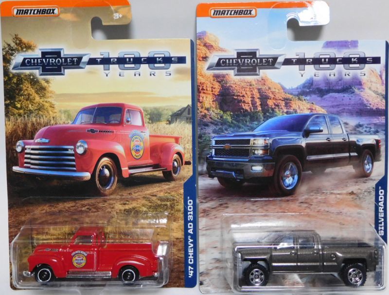 画像: 2018 MATCHBOX WALMART EXCLUSIVE【"CHEVROLET TRUCKS 100 YEARS" 6種セット】 (予約不可）