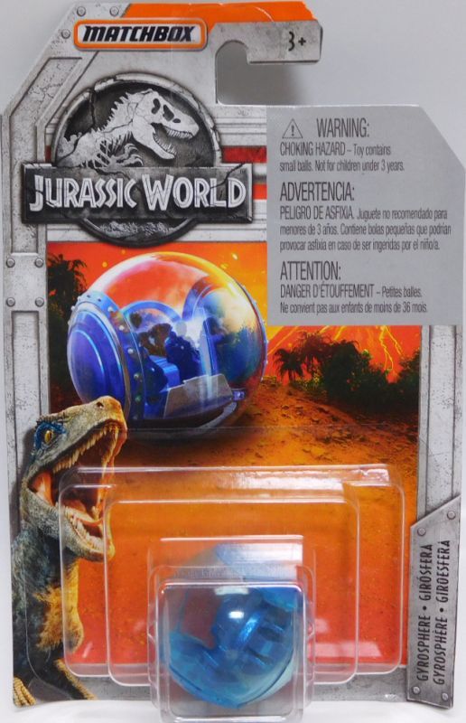 画像: 2018 MATCHBOX  【"JURASSIC WORLD" 5種セット】  GYROSPERE/'14 MERCEDES-BENZ G 550/'10 TEXTRON TIGER/ARMORED ACTION TRUCK/DEEP-DIVE SUBMARINE