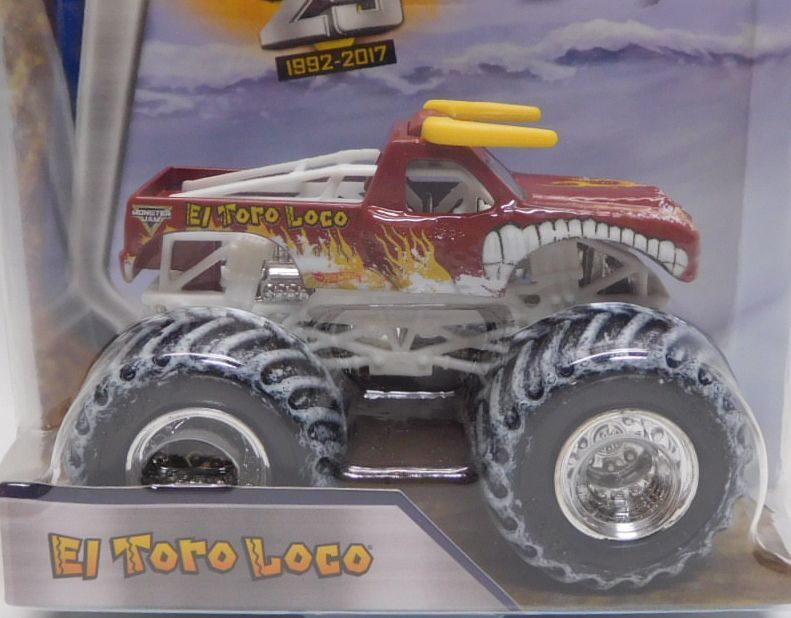 画像: 2017 MONSTER JAM 25th SPECIAL HOLIDAY EDITION 【EL TORO LOCO】 REDISH BROWN (予約不可）