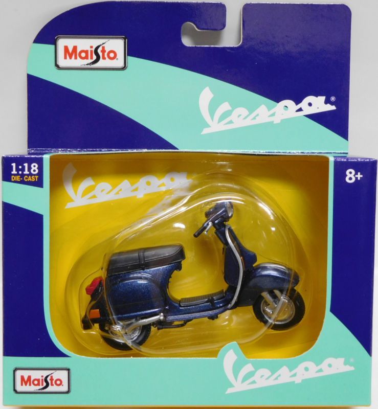 2018 MAISTO - 1/18 VESPA 【VESPA】 BLUE (VERSION A) - attictoyz （アティックトイズ）