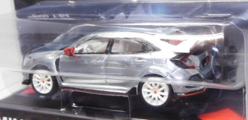 画像: 2018 TSM MODELS - MINI GT "MIJO EXCLUSIVE" 【HONDA CIVIC TYPE-R (左ハンドル仕様）】 ZAMAC/RR (CHASE)