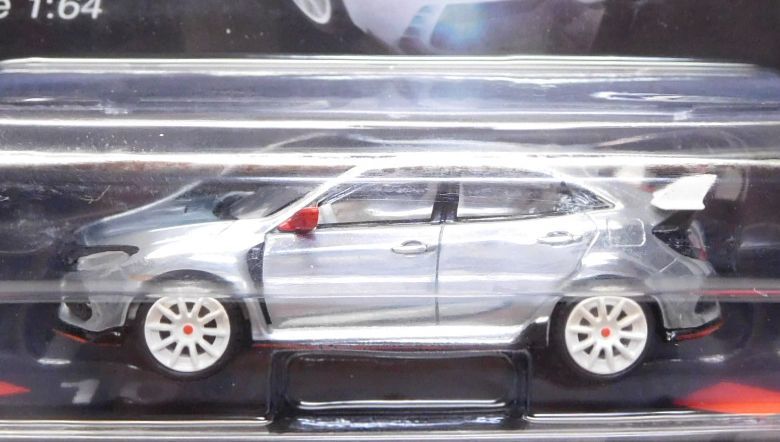 画像: 2018 TSM MODELS - MINI GT "MIJO EXCLUSIVE" 【HONDA CIVIC TYPE-R (左ハンドル仕様）】 ZAMAC/RR (CHASE)