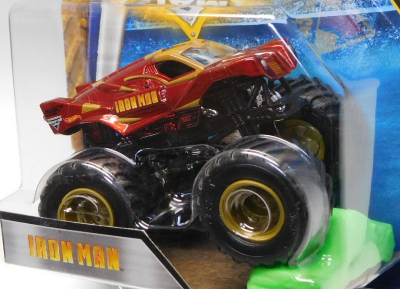 画像: 2018 MONSTER JAM includes RE-CRUSHABLE CAR! 【IRON MAN】 DK.RED (TOUR FAVORITES)