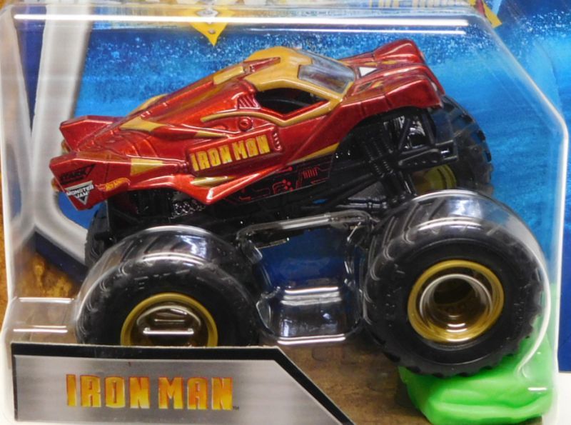 画像: 2018 MONSTER JAM includes RE-CRUSHABLE CAR! 【IRON MAN】 DK.RED (TOUR FAVORITES)