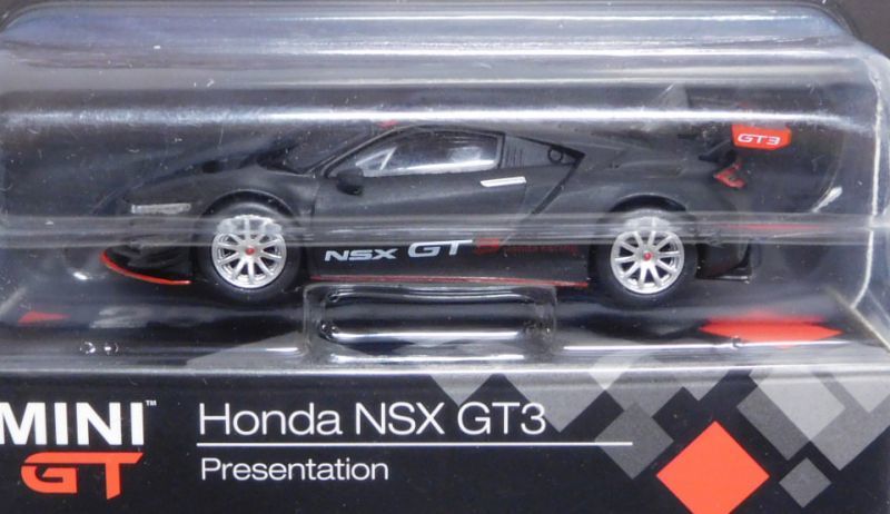 画像: 2019 TSM MODELS - MINI GT 【"MIJO EXCLUSIVE" HONDA NSX GT3 - PRESENTATION】 FLAT BLACK/RR （予約不可）