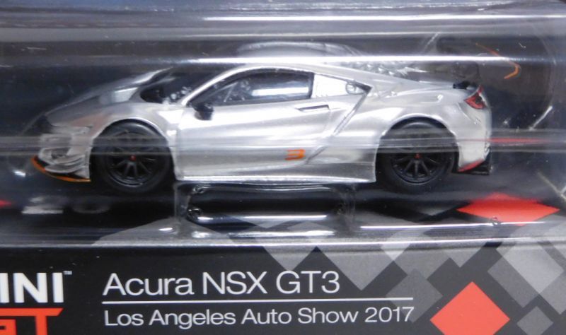 画像: 2019 TSM MODELS - MINI GT 【"MIJO EXCLUSIVE" HONDA NSX GT3 - LOS ANGELS AUTO SHOW 2017】 CHROME/RR （予約不可）