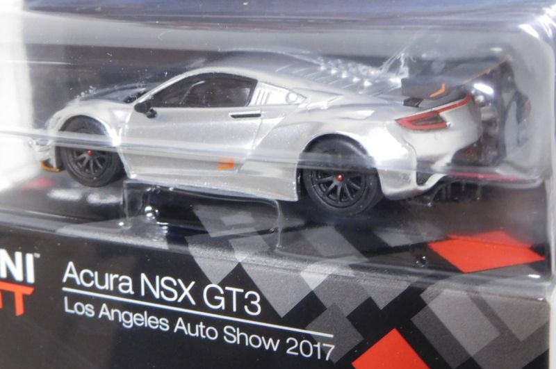 画像: 2019 TSM MODELS - MINI GT 【"MIJO EXCLUSIVE" HONDA NSX GT3 - LOS ANGELS AUTO SHOW 2017】 CHROME/RR （予約不可）