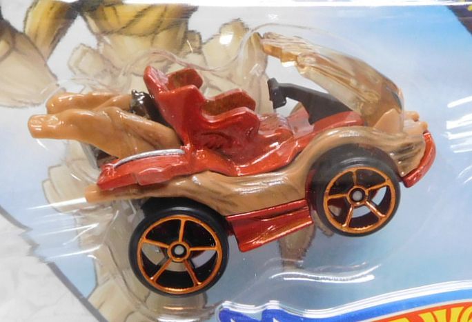 画像: 2018 HW MARVEL 【GROOT GO-KART】 WOOD-RED/O5 (予約不可）