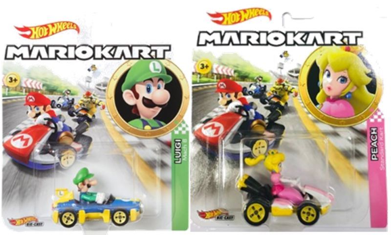 画像: 【仮予約】PRE-ORDER - 2019 HW MARIO KART【Aアソート 5種セット】MARIO/LUIGI/PEACH/YOSHI/BOWSER (6月下旬入荷予定）