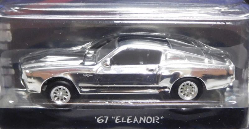 画像: 2019 GREENLIGHT "HOLLYWOOD" MIJO EXCLUSIVE CHROME EDITION 【"GONE IN 60 SECONDS" '67 ELEANOR】CHROME/RR (CHASE)