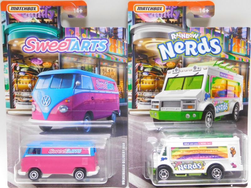 画像: 2019 MATCHBOX "CANDY SERIES" 【6種セット】 AUSTIN MINIVAN/'14 MB CHEVY SILVERADO 1500/INTERNATIONAL ARMORED CAR/'47 CHEVY AD 3100/VOLKSWAGEN DELIVERY VAN/CHOW MOBILE