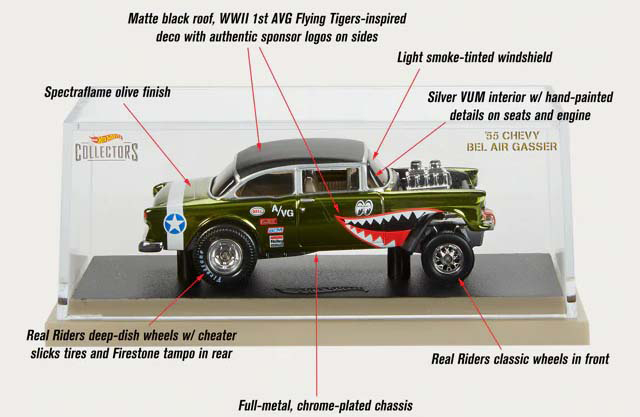 ご予約】 PRE-ORDER - 2019 RLC EXCLUSIVE 【'55 CHEVY BEL AIR GASSER