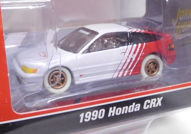 画像: 2019 JOHNNY LIGHTNING "MIJO EXCLUSIVE" 【"ADVAN" 1990 HONDA CRX】WHITE/RR(WHITE LIGHTNING)(予約不可）